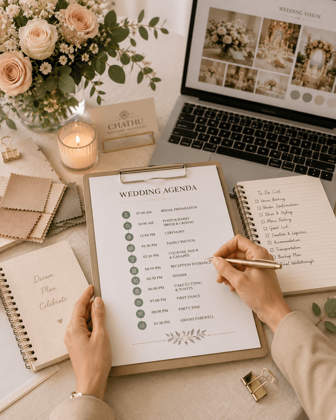 Wedding Agenda Making
